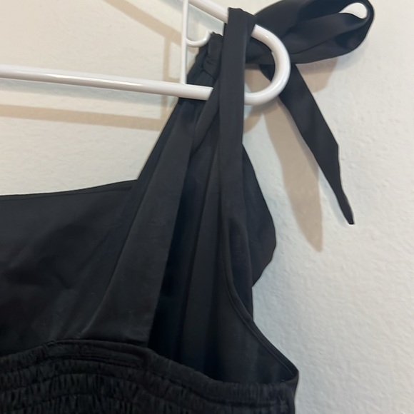 Anrabess. Black summer dress - Picture 8 of 9